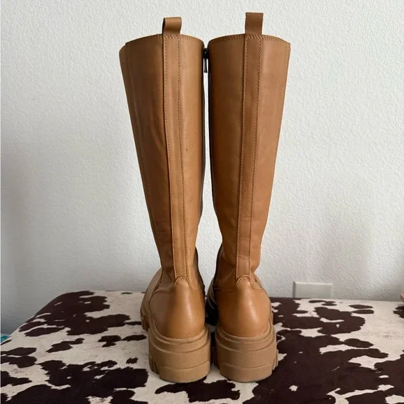 SOLD ON DEPOP Steve Madden Lug Sole Platform Boots - Picture 3 of 10